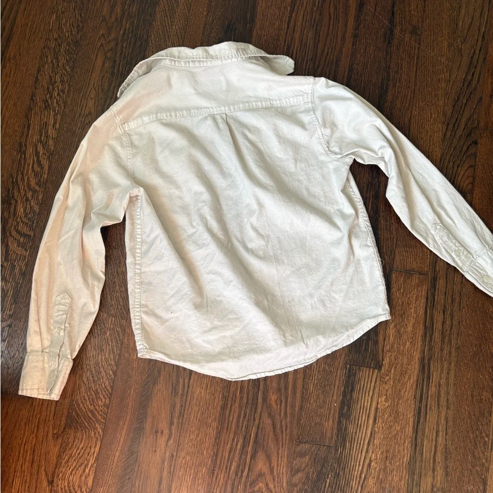 Old navy boys white button down
